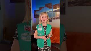 Anaras Girl Scout Cookie Video 2024 [upl. by Ainna]