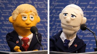 Puppet Presidential Debate  Awkward Puppets [upl. by Airdnahc]