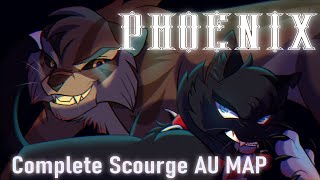 PHOENIX  Complete Scourge AU MAP  Inspo in the disc [upl. by Pearle]