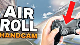 How to Air Roll Left and Right Handcam Rocket League [upl. by Ladiv]