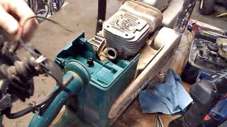 Makita DPC7321HD Concrete saw [upl. by Qulllon]