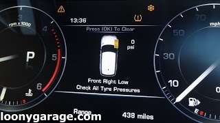 How to Reset Low Tyre Pressure Light TPMS [upl. by Negah]