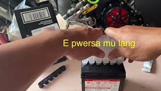 YUASA BATTERY INSTALLATION [upl. by Meda]