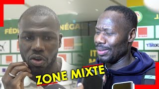 Koulibaly tape sur la table après la victoire du Sénégal quotJe veux pas quon me parle de coachquot [upl. by Venterea]