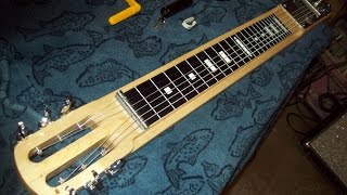 Ryans Lap Steel Guitar built from a 2X4 [upl. by Nevag]