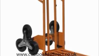 HT2027B Heavy Duty Stair Climber Sack Truck  wwwcupboardsdirectcouk [upl. by Vinson]