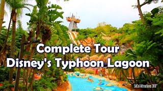 HD Full Tour of Disneys Typhoon Lagoon Water Park  Walt Disney World [upl. by Mullane]