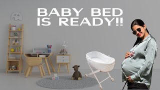 Baby Bed ready kr diya aaj  Pregnancy Vlogs  Life in New Zealand  Brown Ladki Vlogs [upl. by Durston]