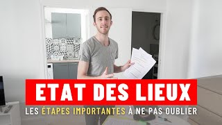 Les différentes étapes dun état des lieux dentrée [upl. by Yehc]