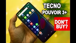 TECNO Pouvoir 3 Plus Review  6000mAH Battery Beast [upl. by Yddor626]