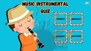 Music Instruments Quiz  Learning Video  Brain Teasers [upl. by Haland]