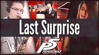 Persona 5 Last Surprise  Jazz Cover  insaneintherainmusic feat Adrisaurus Brandon S amp Chris A [upl. by Leticia]