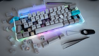 Everglide Aqua King Switches Type Demo メカニカルキーボードのタイピングデモ [upl. by Yotal]