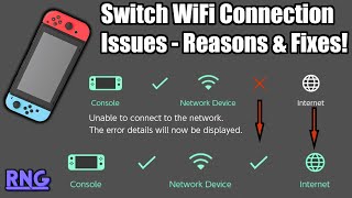 Nintendo Switch WiFi  Internet Connection Issues  Reasons amp 7 Fixes  Solutions [upl. by Latsirhc]