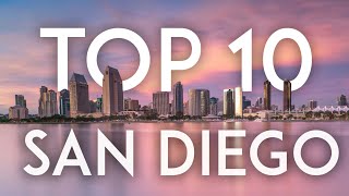 Top 10 Things to do in SAN DIEGO [upl. by Cagle]