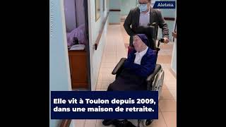 À 117 ans sœur André doyenne des français a vaincu le Covid [upl. by Werd]