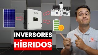 ☀️ Funcionamiento de los Inversores Solares Híbridos Autoconsumo Fotovoltaico [upl. by Euqinom]