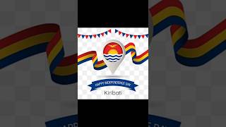 Happy Independence Day in Kiribati 🇰🇮 🇰🇮 🇰🇮 independenceday kiribati [upl. by Sehguh]