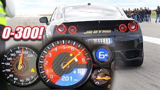 NISSAN GTR R35 2500HP  0300 KMh [upl. by Meehaf558]