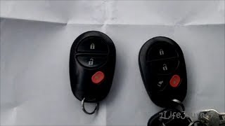 2004 Toyota Sienna Door Remote FOB Programming [upl. by Seftton]