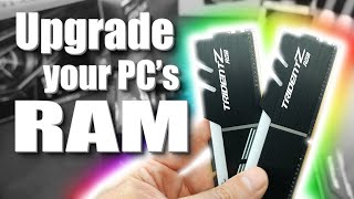 A Beginners Guide Upgrading Your PCs RAM [upl. by Eniluqcaj]