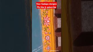 New gadapa designsgadapamuggulu art shorts ytshorts VENKI ChitraArts 🎨🖌 [upl. by Ylecic]