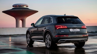 2017 new AUDI Q5 20TDI quattro Ultra Sline  exterior interior walkaround driving [upl. by Llerreg]