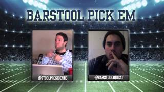 Barstool Pick Em NFL Playoffs Divisional Round [upl. by Vins438]