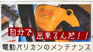 【RYOBI】植木屋がオススメ！ リョービの電動バリカンのメンテナンス [upl. by Dolora]