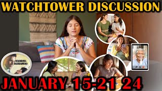 How to Keep Our Love for One Another Strong WATCHTOWER COMMENTS FOR THIS WEEKEND January 1521 2024 [upl. by Ahsirak557]