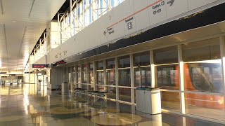 Riding the Skylink at the Dallas Fort Worth DFW Airport [upl. by Salot]