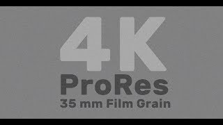 Free ProRes UHD  4K Film Grain Overlay Downloads – 35mm [upl. by Joeann404]