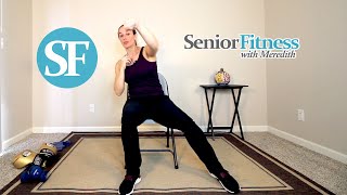 Senior Fitness  Seated Boxing Exercises For Beginners [upl. by Sandi154]