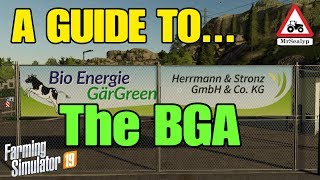 A Guide to The BGA Biogas plant Farming Simulator 19 PS4 Assistance [upl. by Nnyrat]