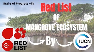 Red list Mangrove Ecosystem  IUCN report on Mangroves iucn mangrove [upl. by Kannry]