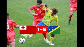 SOLOMON ISLAND 5 1 TONGA FULL MATCH HIGHLIGHT 2023 [upl. by Wynnie517]