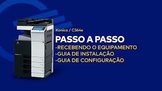 Instalando e configurando sua Konica Minolta [upl. by Cyrillus480]