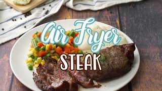 How to make Air Fryer Steak [upl. by Ardnat]