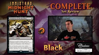 ⚫ Complete Set Review  Innistrad Midnight Hunt  Black Cards  Constructed And Limited [upl. by Nuzzi]