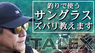 【初心者必見】エギングで必要な偏光サングラスの視認性とお奨めレンズカラー（TALEX） [upl. by Giorgio168]