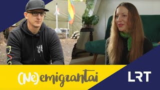 Neemigrantai Norvegijoje gyvenanti Viktorija ir JK gyvenantis Andrius [upl. by Emelin]