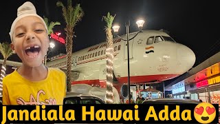 JandialaAmritsarHawai Adda Restaurant😍 Vlog Video fun family🤩 [upl. by Granlund]