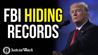 LAWSUIT FBI Hiding Records on AntTrump Bias Scandal [upl. by Amhsirak]