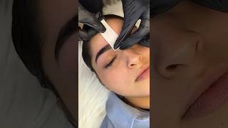 Eyebrow Wax 🤯 so clear ❤️ shortsfeed shorts viral eyebrows eyes [upl. by Trixy]