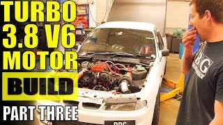 HOW TO BUILD A 3800 L27 FOR BOOST  PART 3  VR V6 TURBO COMMODORE [upl. by Pearce]