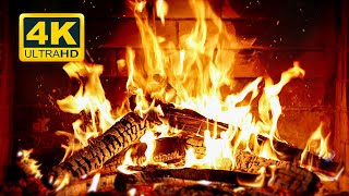 🔥 Cozy Fireplace 4K 12 HOURS Fireplace with Crackling Fire Sounds Crackling Fireplace 4K [upl. by Grefe746]