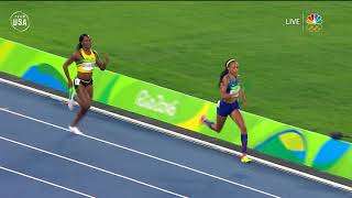 Allyson Felix Leads Team USA To Gold [upl. by Lyudmila]