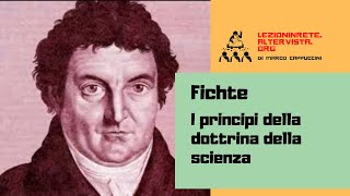 Fichte  I principi della Dottrina della scienza [upl. by Kramlich]