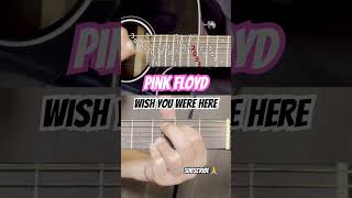 Pink Floyd  Wish You Were Here introduction guitar tutorial [upl. by Novhaj]