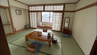 Japanese Hotel Room Tour  Yuzawa [upl. by Anirrok]